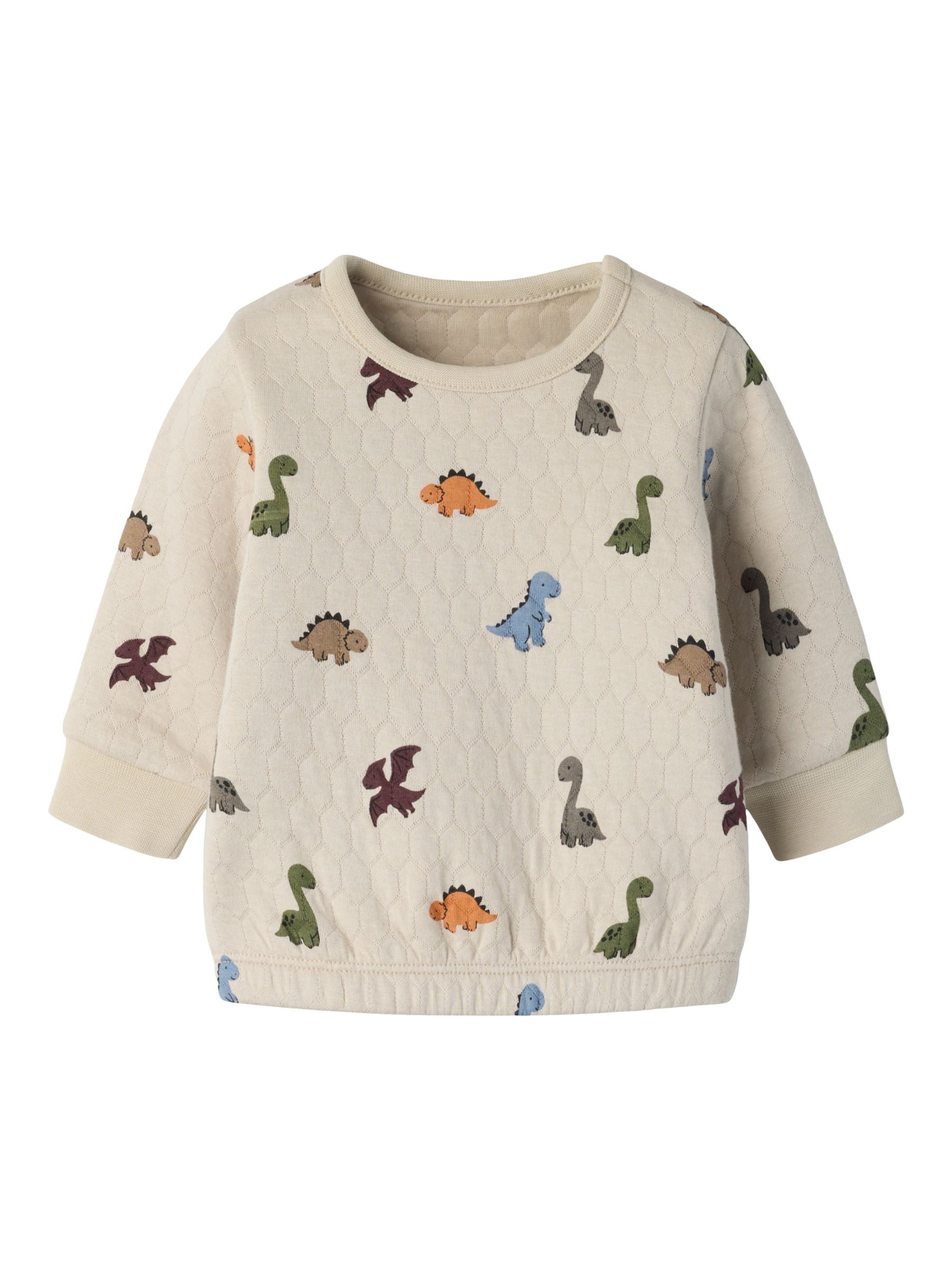 Felpa di NAME IT in beige: frontale