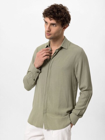 Antioch Regular fit Overhemd in Groen