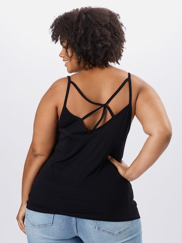 ABOUT YOU Curvy Top 'Emina' in Black