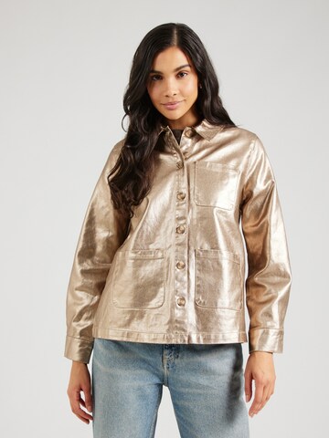 PIECES Jacke 'PCNABIA' in Gold: Vorderseite