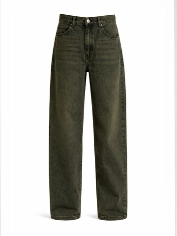 IT'S BASIC Loose fit Jeans 'IVY Skater Mid Rise Jeans' in Green: front