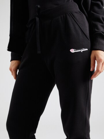 Champion Authentic Athletic Apparel Tapered Hose in Schwarz