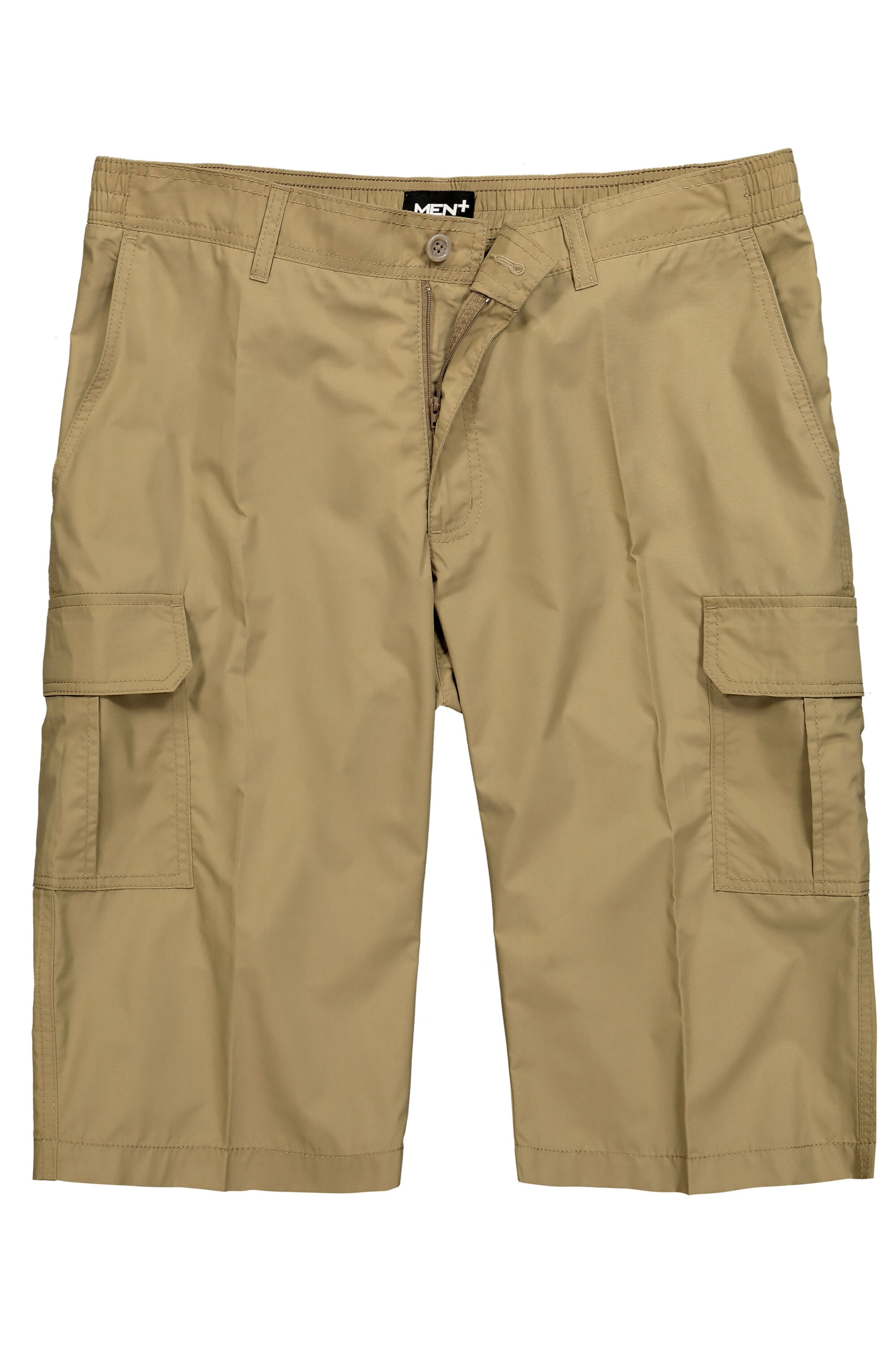 Men Plus Hose in Beige: Vorderseite