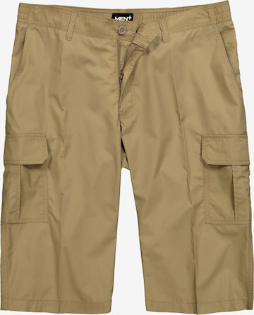 Men Plus Cargo trousers in Beige: front