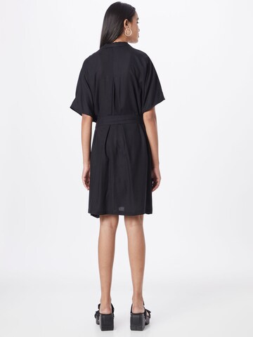 Monki Shirt Dress in Black