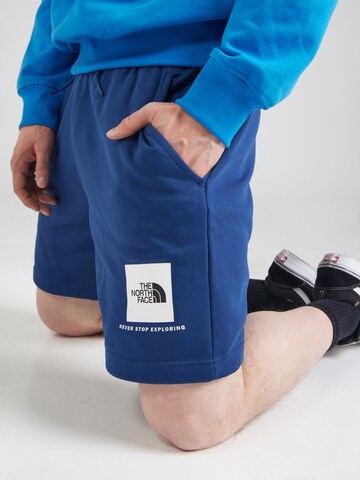 regular Pantaloni di THE NORTH FACE in blu