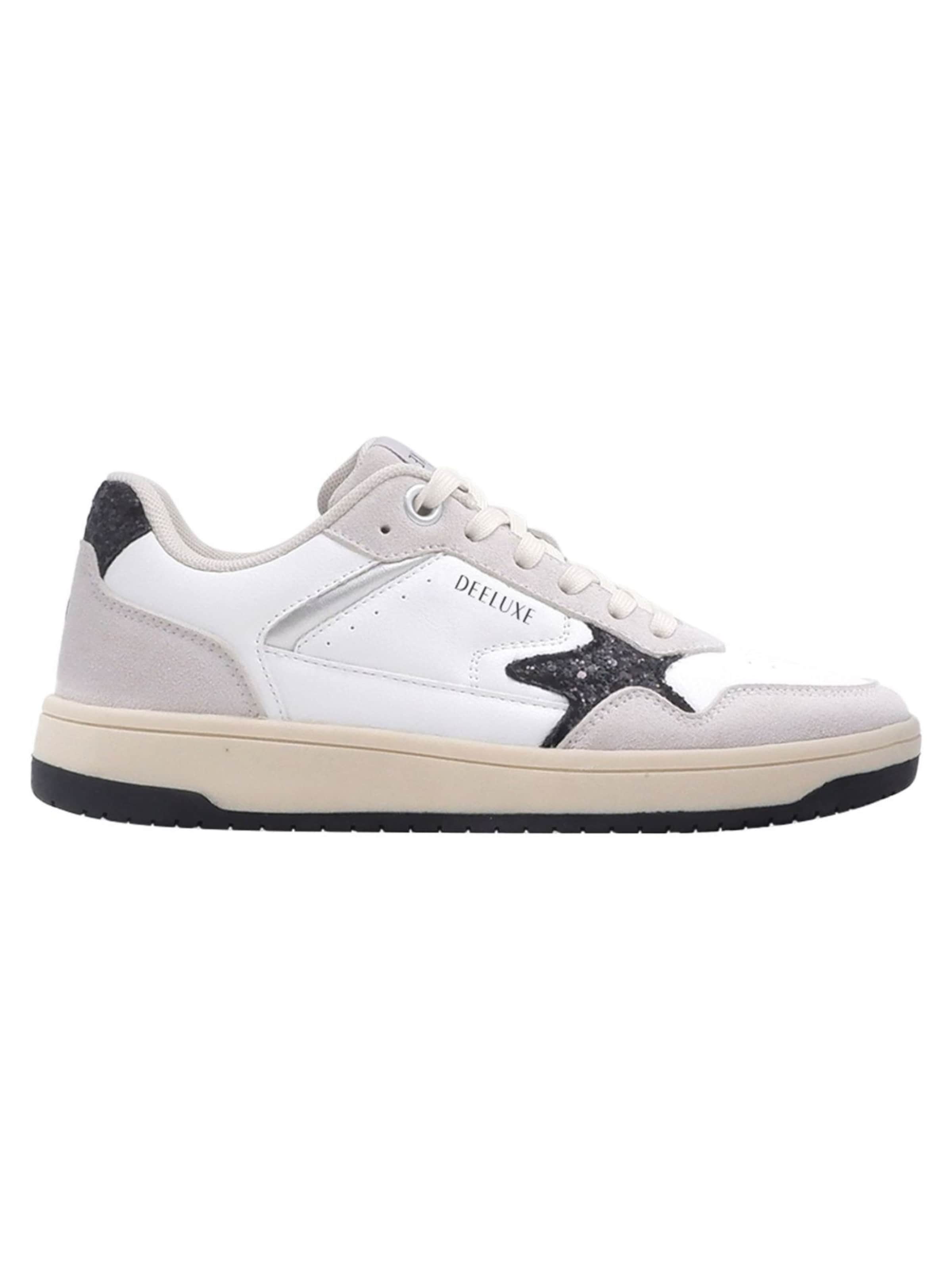 Deeluxe Baskets basses 'Dallas' en gris / noir / blanc, Vue avec produit