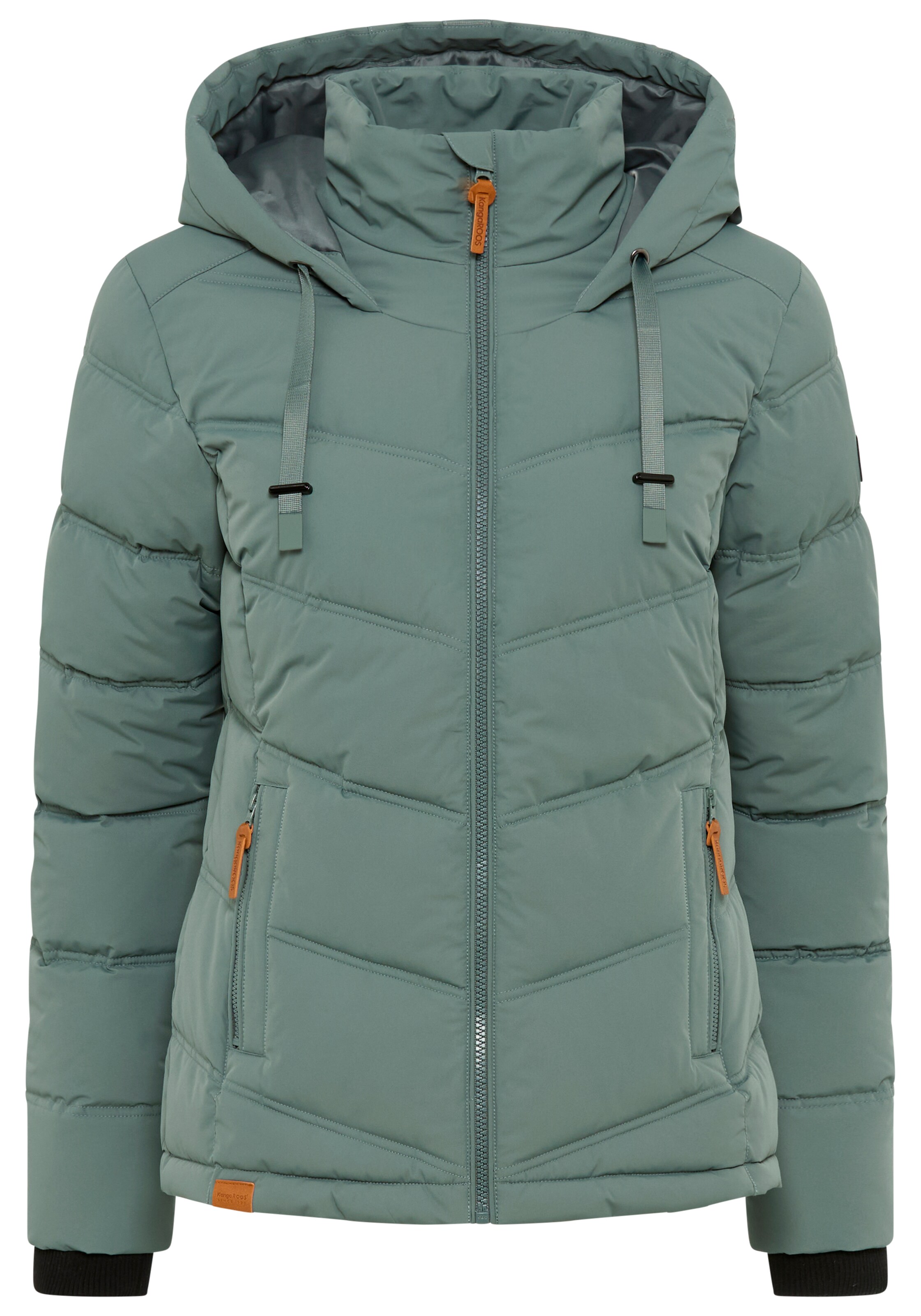 KangaROOS Jacke in Grau: Vorderseite