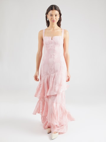 Robe de soirée Maya Deluxe en rose : devant