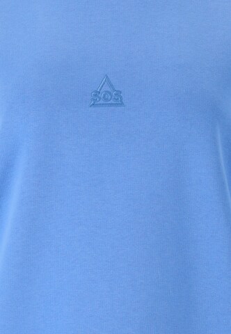 SOS Sweatshirt in Blau