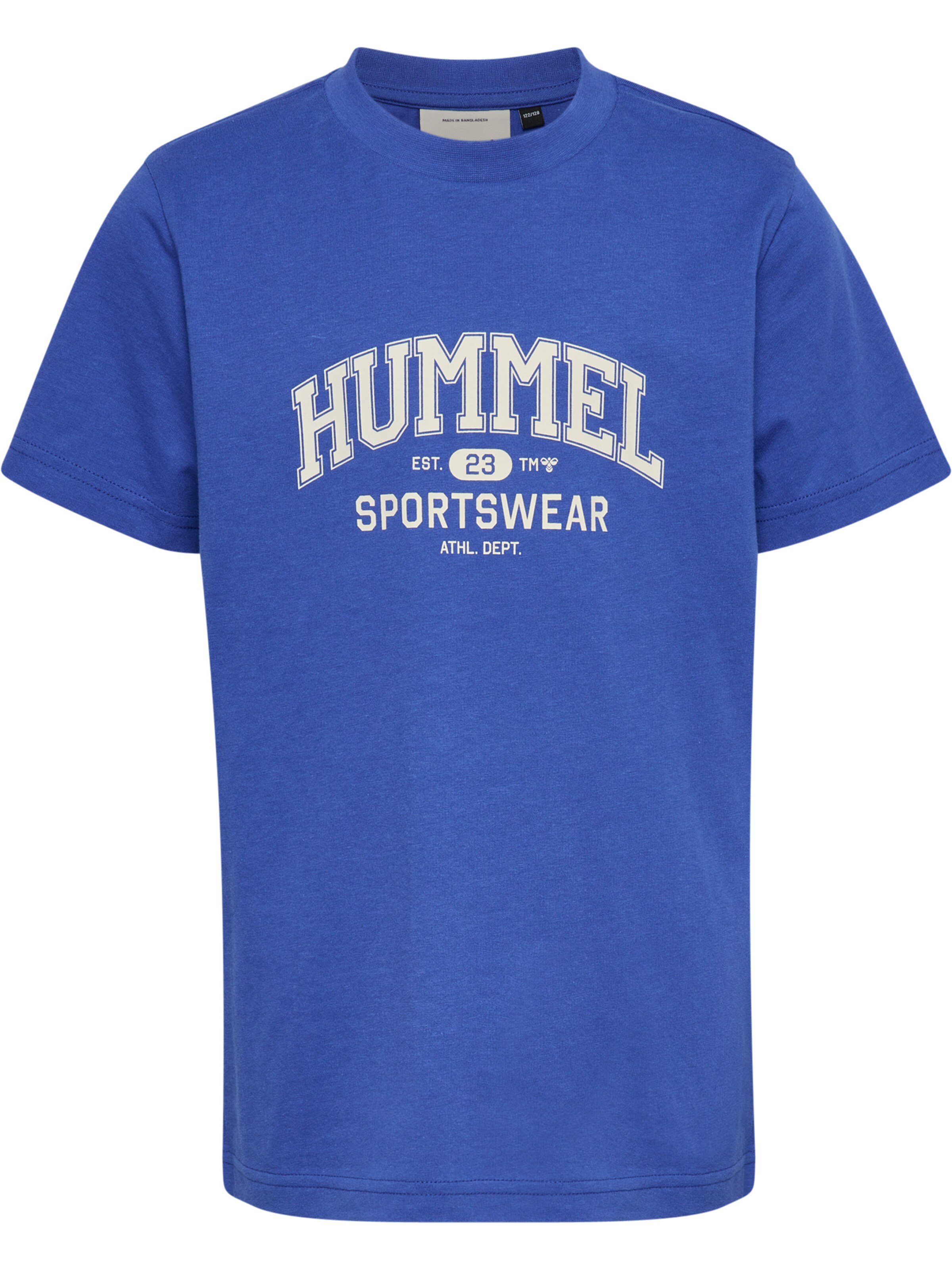 T-Shirt Hummel en bleu : devant