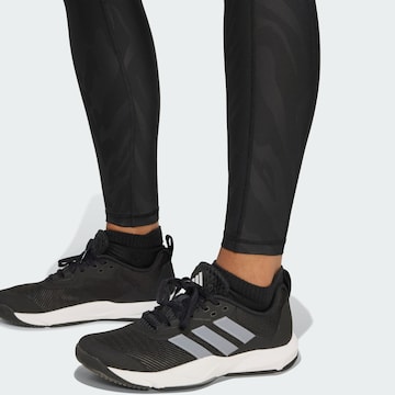 Skinny Pantalon de sport 'Optime' ADIDAS PERFORMANCE en noir