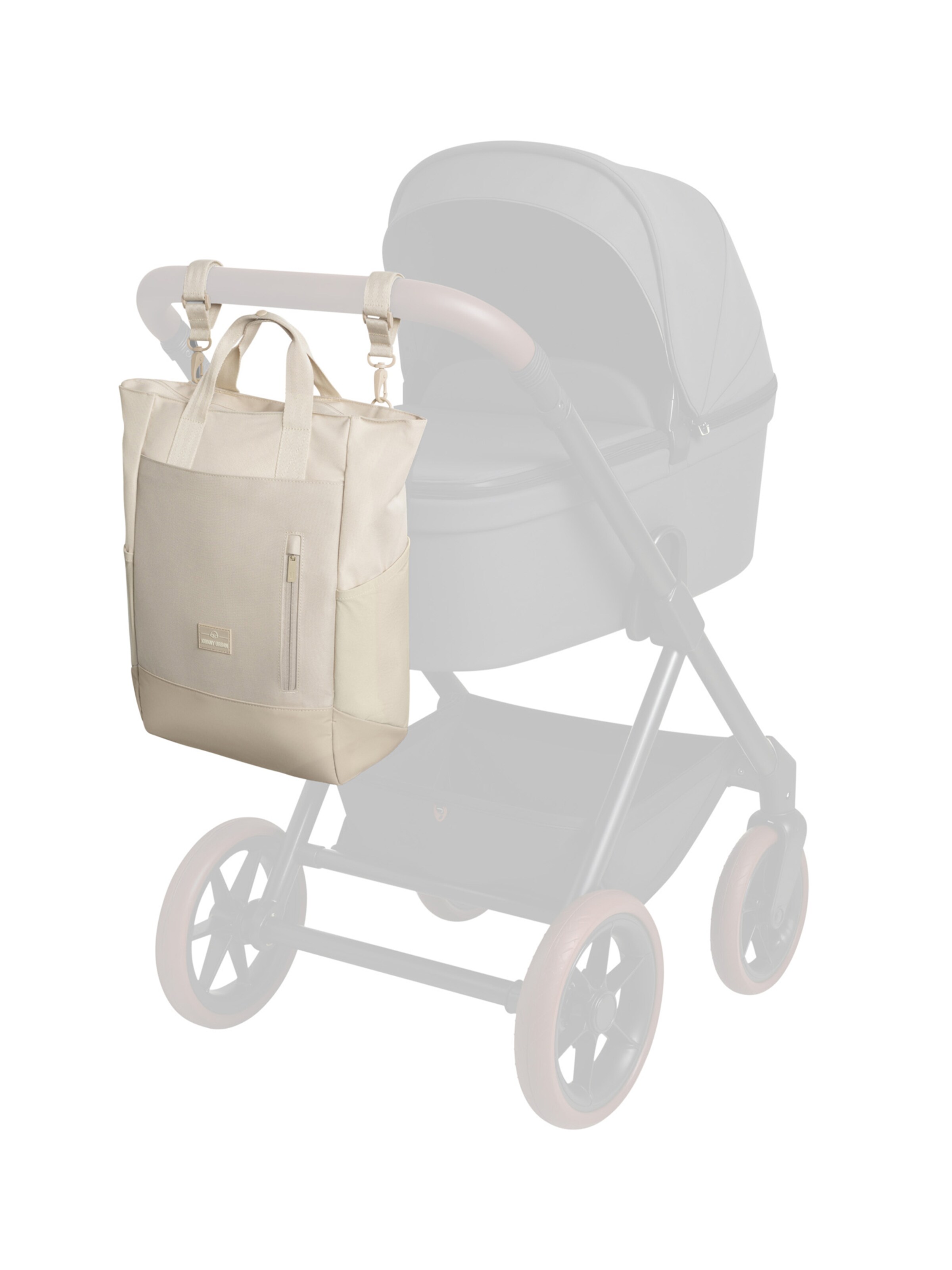 Sac à langer 'Blair' Johnny Urban en beige