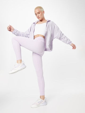Girlfriend Collective Skinny Športne hlače 'FLOAT' | vijolična barva