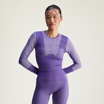 ADIDAS BY STELLA MCCARTNEY Функциональная футболка в Лиловый: спереди