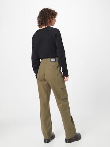 Dr. Denim Wide leg Cargo Jeans 'Echo' in Green