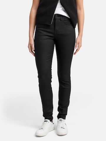 TOM TAILOR DENIM Skinny Jeans in Black: front