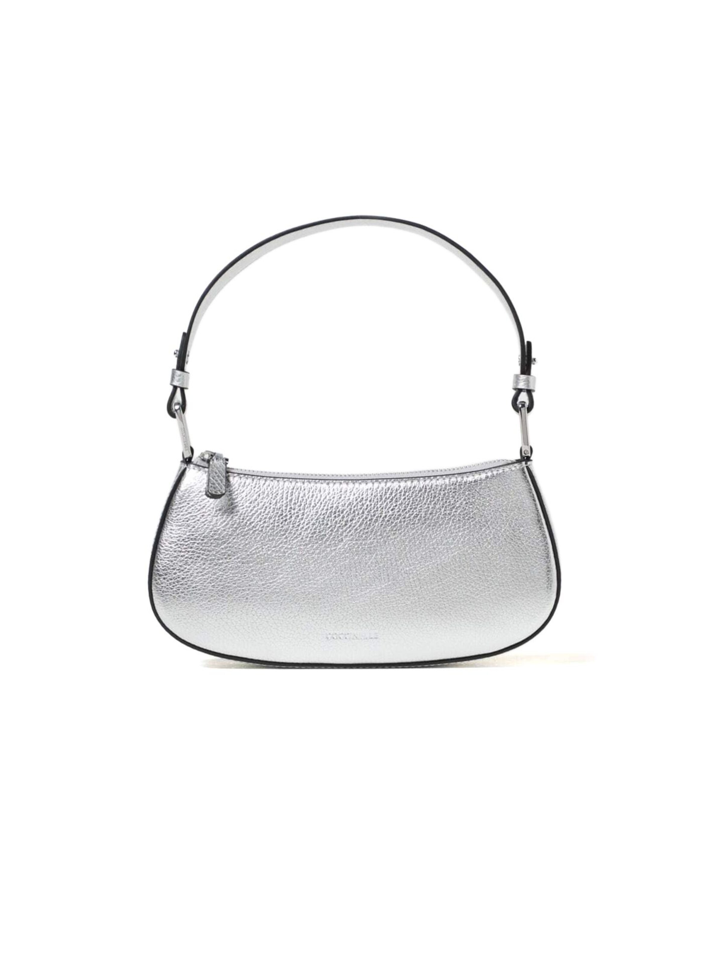 Coccinelle Shoulder Bag 'Coccinelle Shoulder Bag Silver' in Silver: front