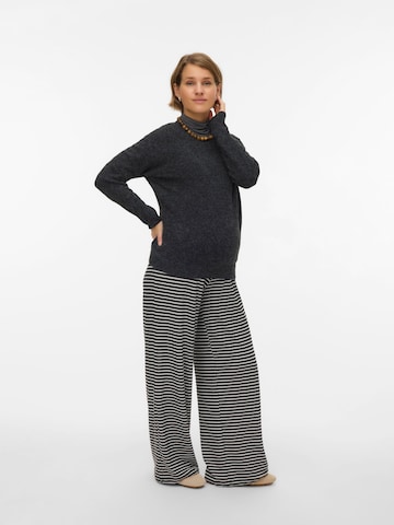 Regular Pantalon MAMALICIOUS en noir