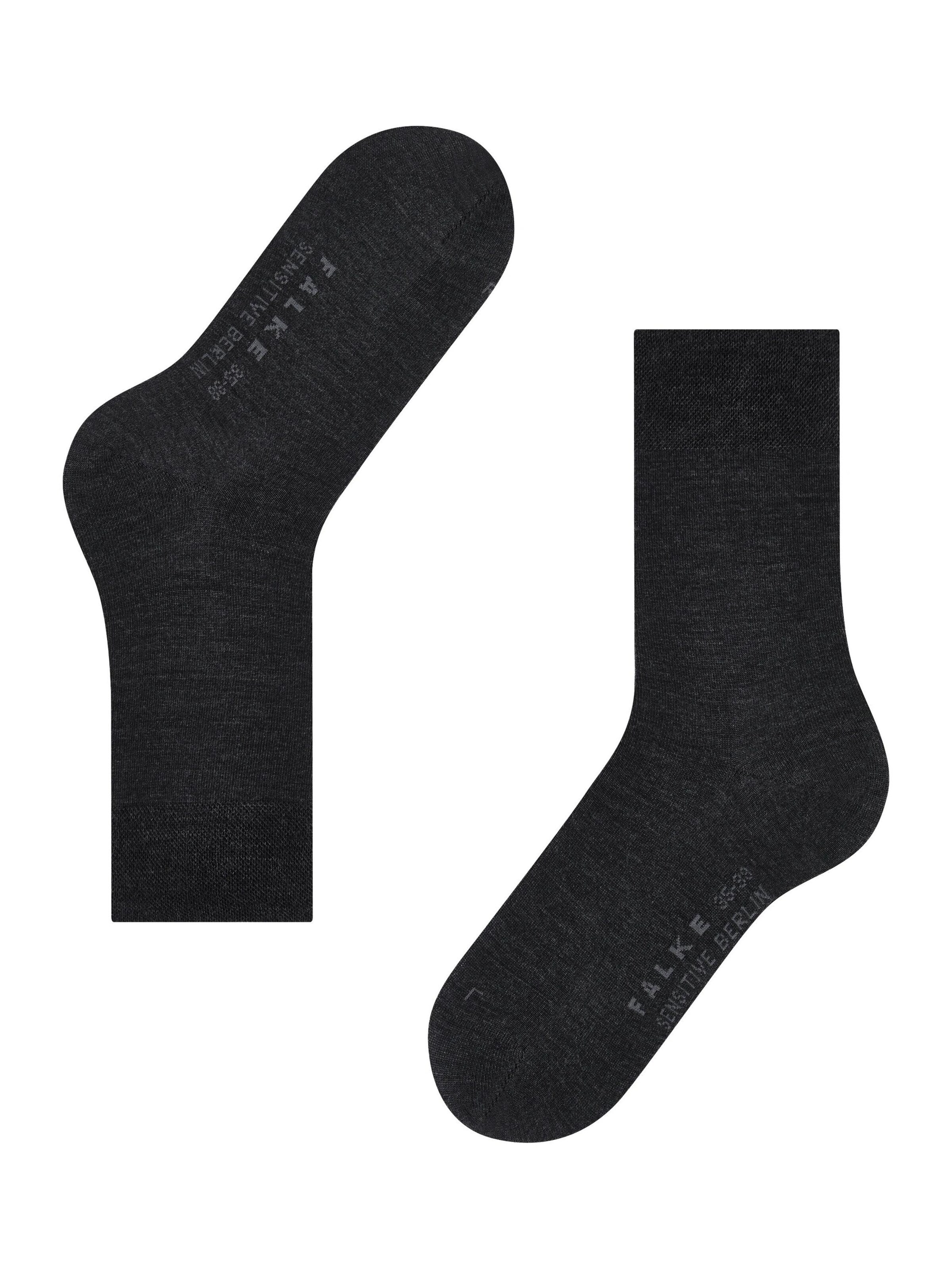 FALKE Socken 'Sensitive Berlin'‌‌‌‌‌ in Grau