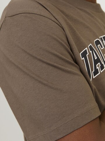 Maglietta 'JJECALEB' di JACK & JONES in marrone