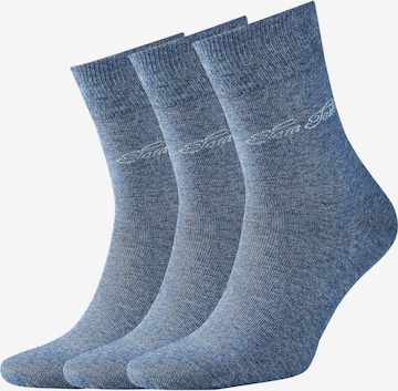 Chaussettes TOM TAILOR en bleu : devant