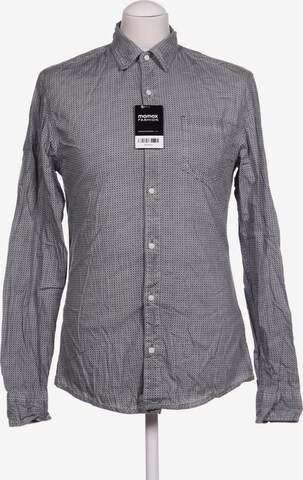 QS Button Up Shirt in S in Grey: front