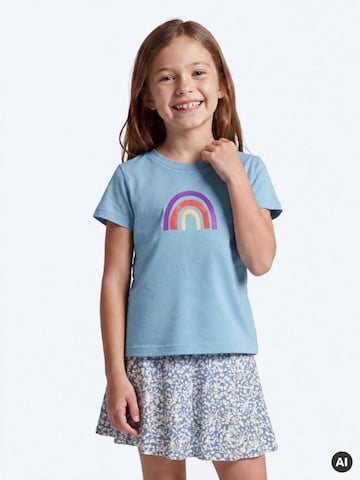 T-Shirt 'Regenbogen' MelaDi en bleu