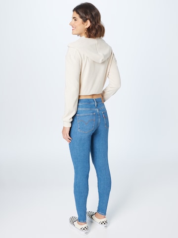 LEVI'S ® - Skinny Calças de ganga '720 Hirise Super Skinny' em azul