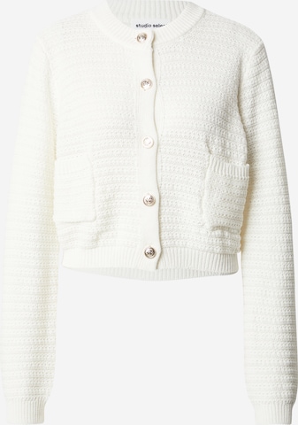 studioselectKardigan 'Finja' - bijela boja: prednji dio