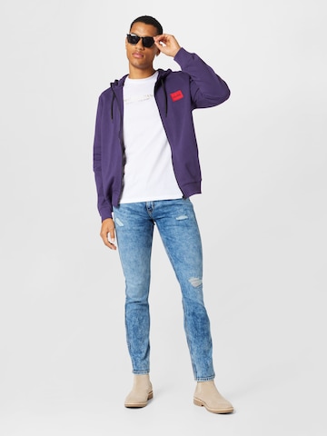 Veste de survêtement 'Daple' HUGO Red en violet