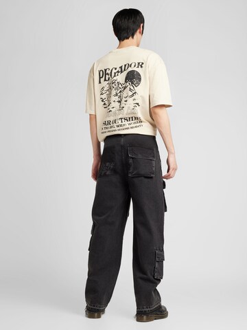 Loosefit Jeans cargo 'LARK' di Pegador in nero