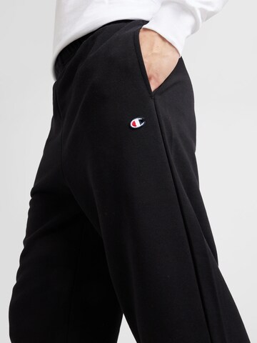 Tapered Pantaloni di Champion Authentic Athletic Apparel in nero