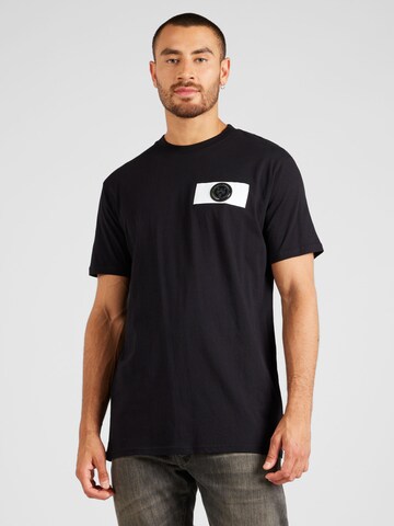 T-Shirt Plein Sport en noir : devant