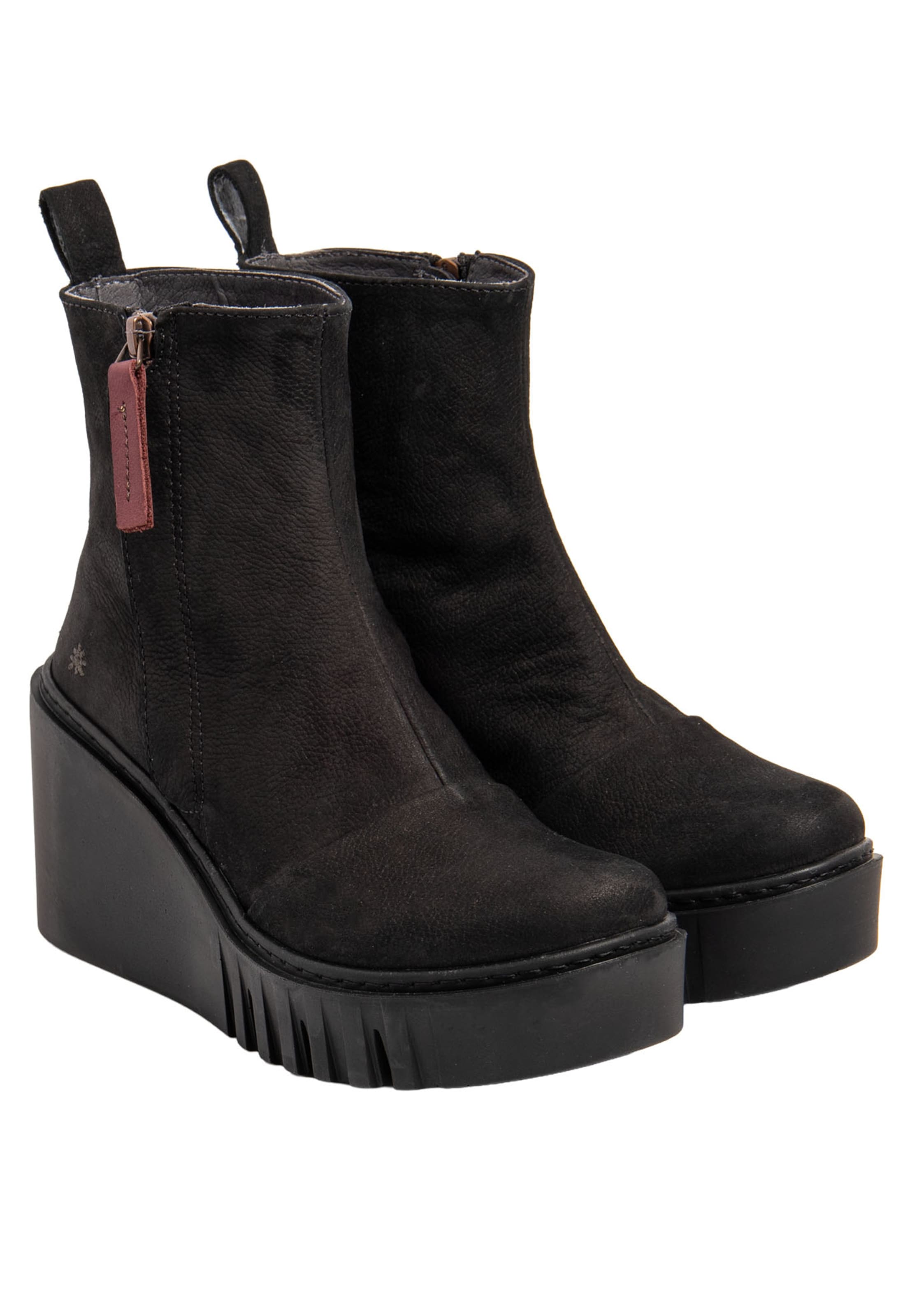 ART - Botas pelo tornozelo em preto