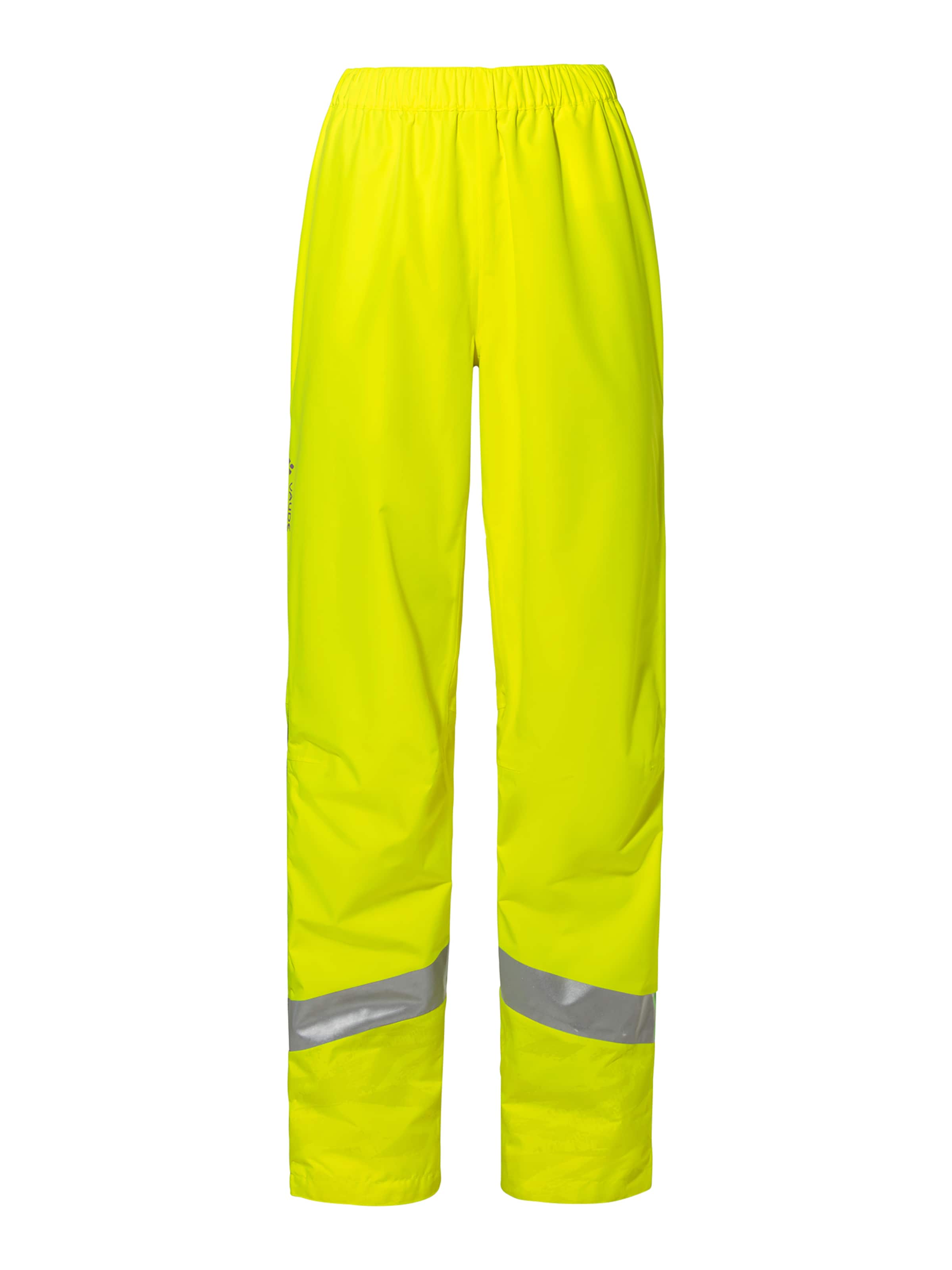VAUDE Regular Hose 'Luminum Rain' in Gelb: Vorderseite