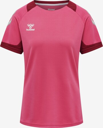 T-shirt fonctionnel Hummel en rose : devant