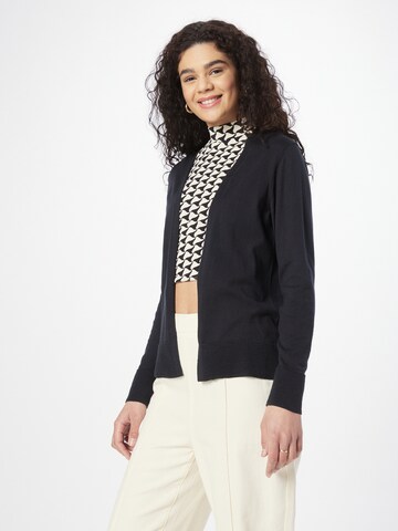 ESPRIT Knit Cardigan in Black: front