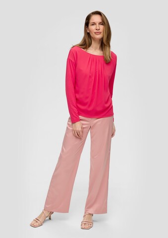 s.Oliver BLACK LABEL Blouse in Roze