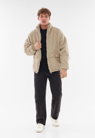 Giacca di pile 'Carson' di Johnny Urban in beige