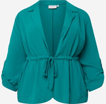 Veste mi-saison ONLY Carmakoma en vert : devant