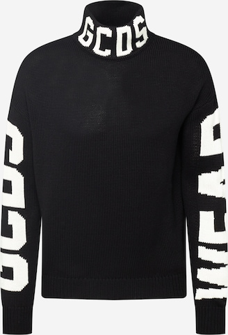 GCDS Sweater in Black: front