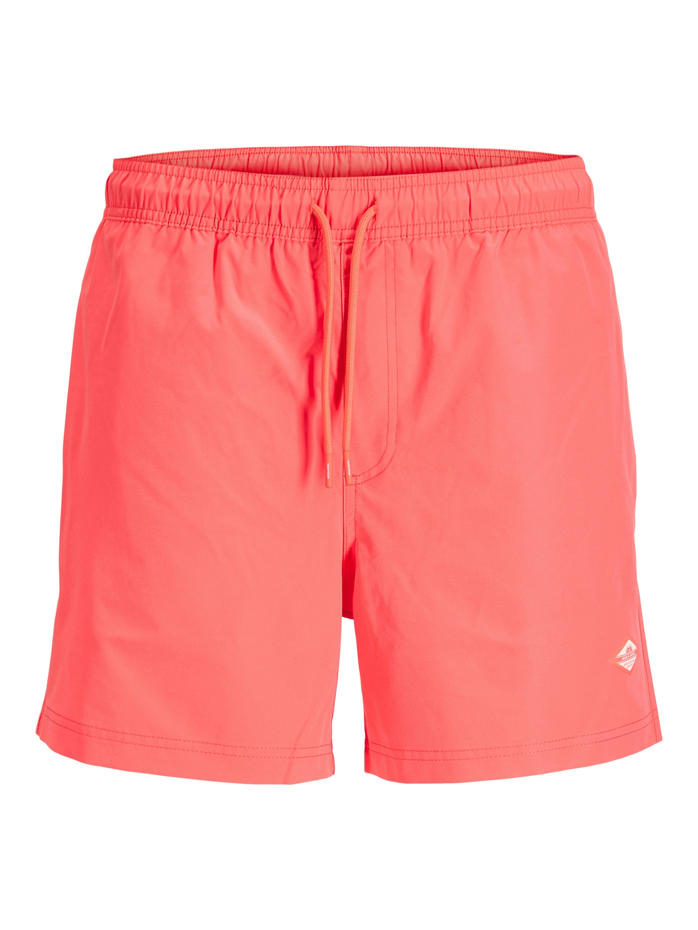 Jack & Jones Plus Badeshorts in Orange: Vorderseite