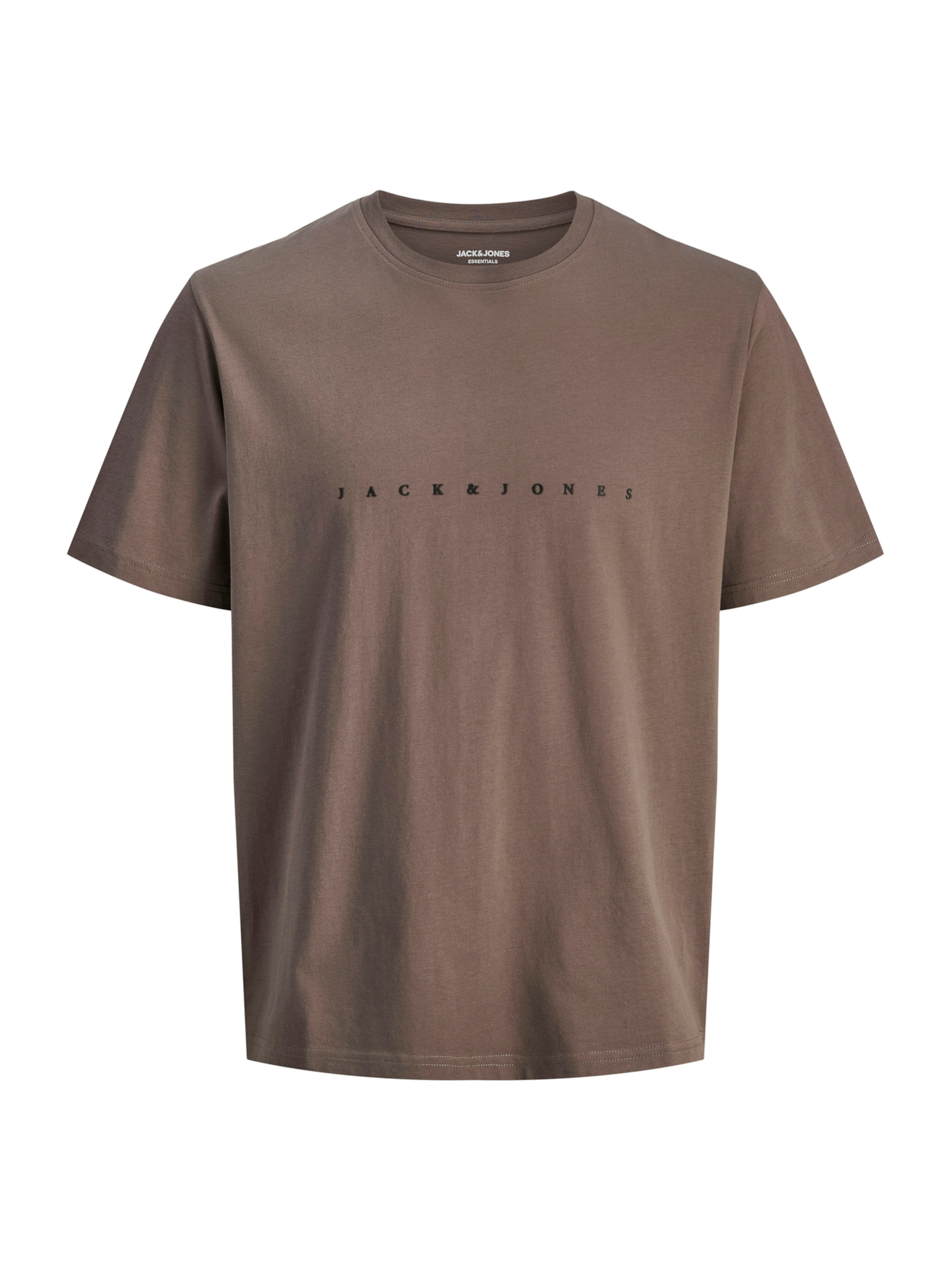 ruda Jack & Jones Plus Marškinėliai 'JJESTAR': priekis