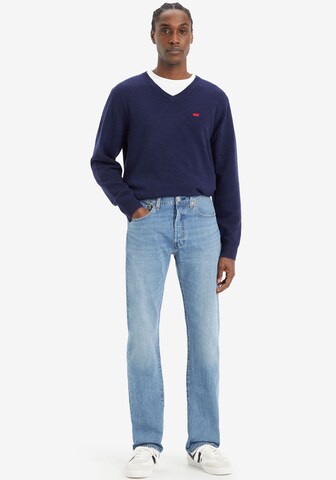 LEVI'S ® Regular Jeans '501' in Blau: Vorderseite