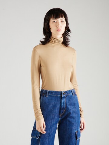 Lauren Ralph Lauren Tričko 'ALANA' – béžová: přední strana