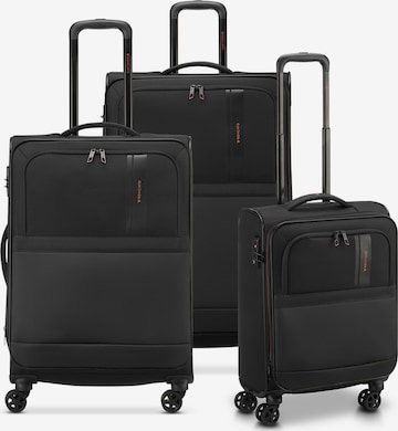 Roncato Kofferset 'Metropolitan' in Schwarz: Vorderseite