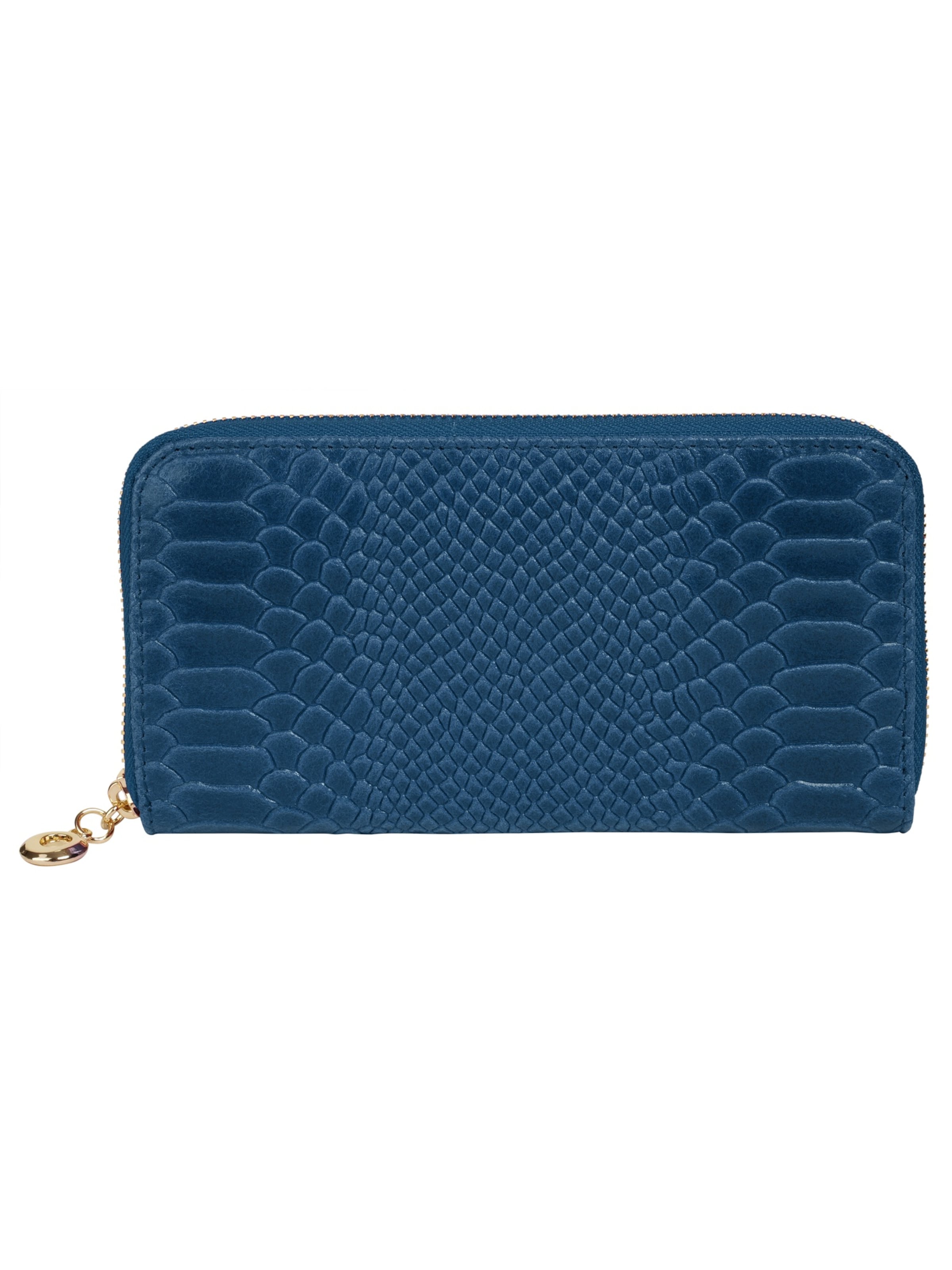 Samantha Look Wallet in Blue: front