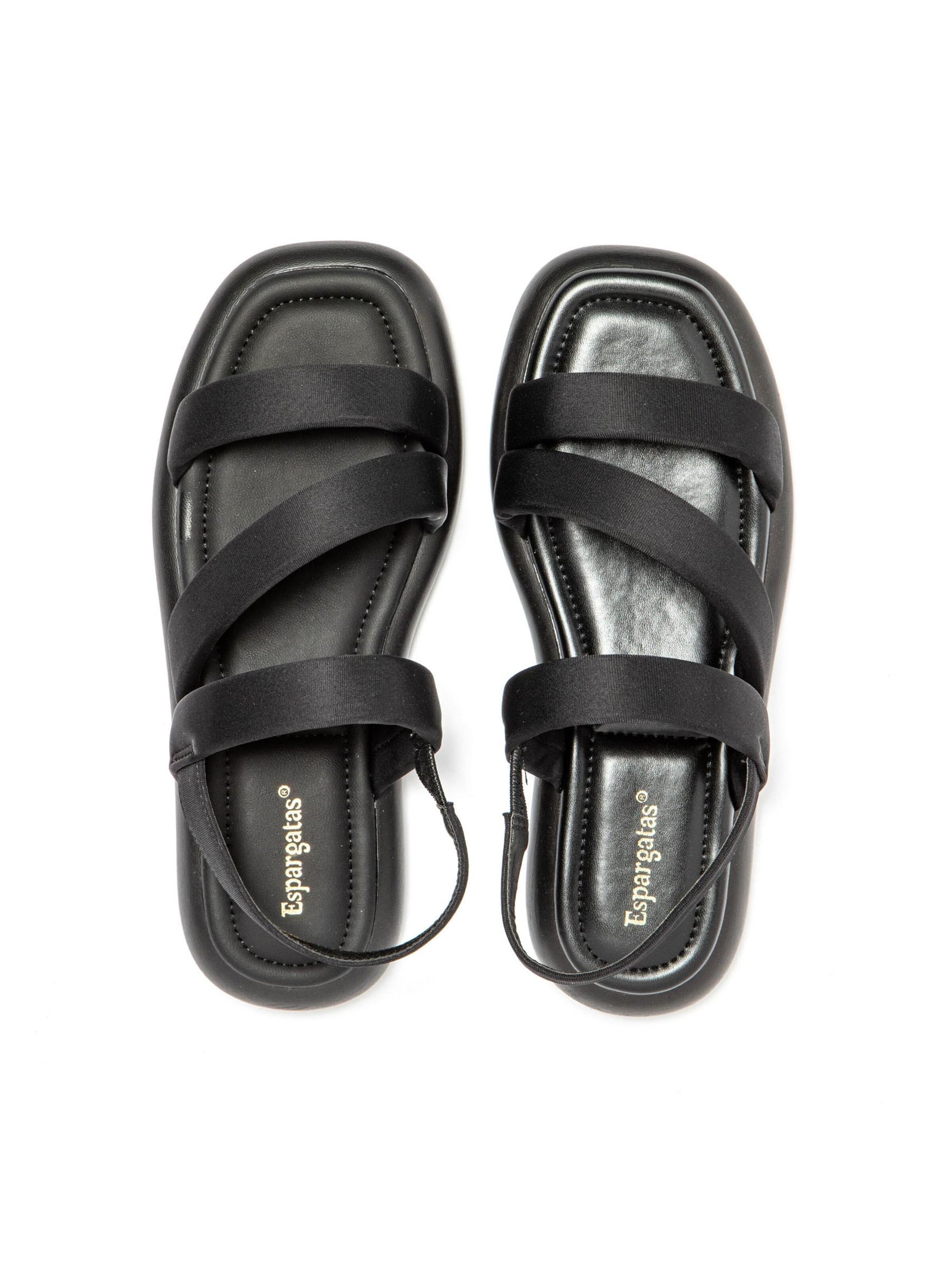 Espargatas Sandals 'Kina' in Black
