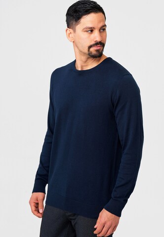 INDICODE JEANS Sweater 'Benjamin' in Blue